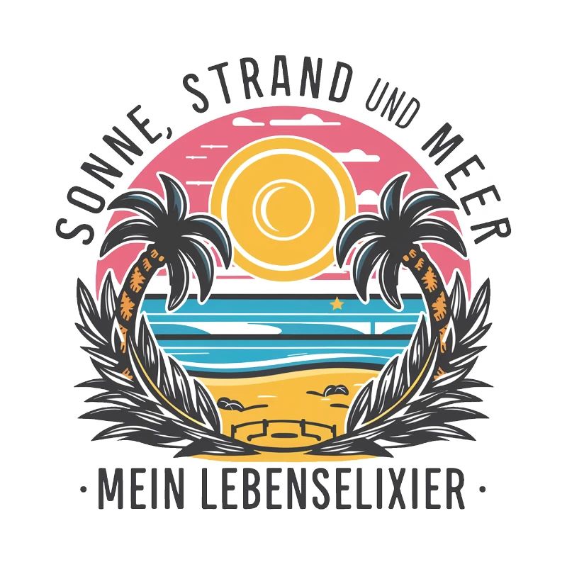 Le soleil, la plage et la mer - mon élixir de vie