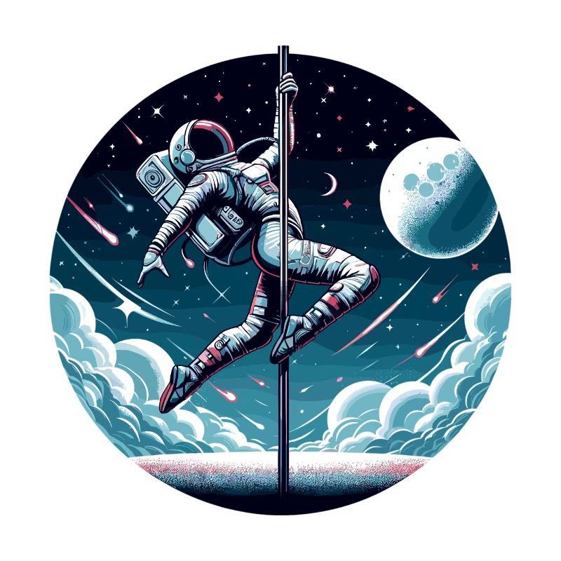 Pole dance astronaute Pole Dance cadeau