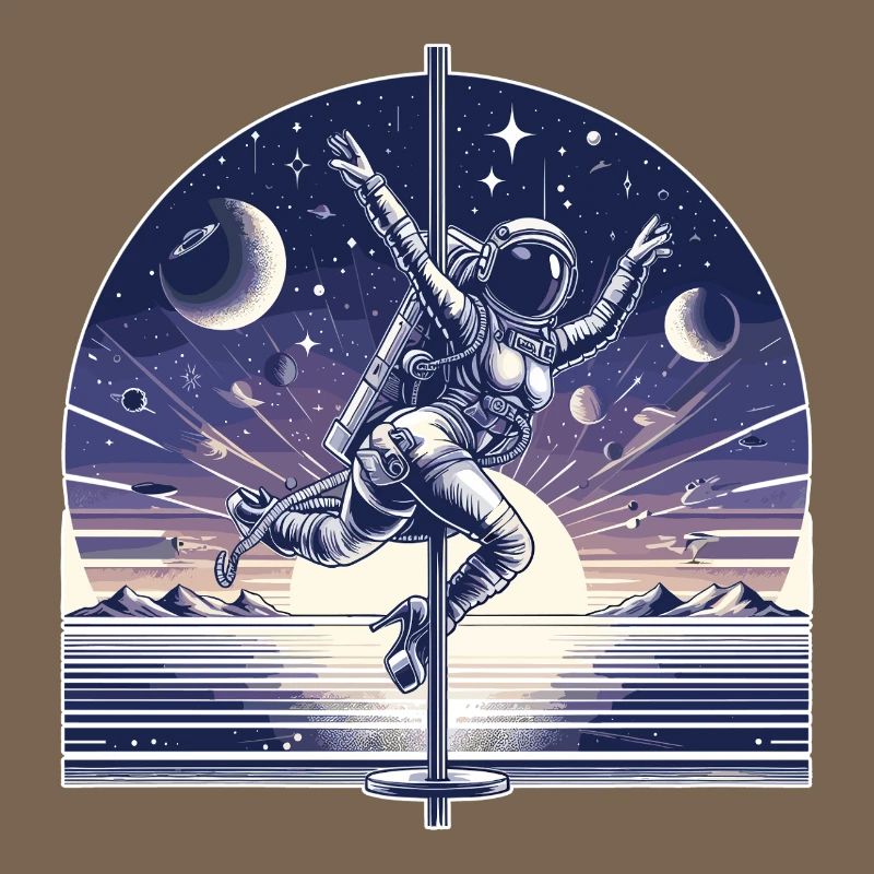 Pole Dance Astronaut Pole Dance Gift