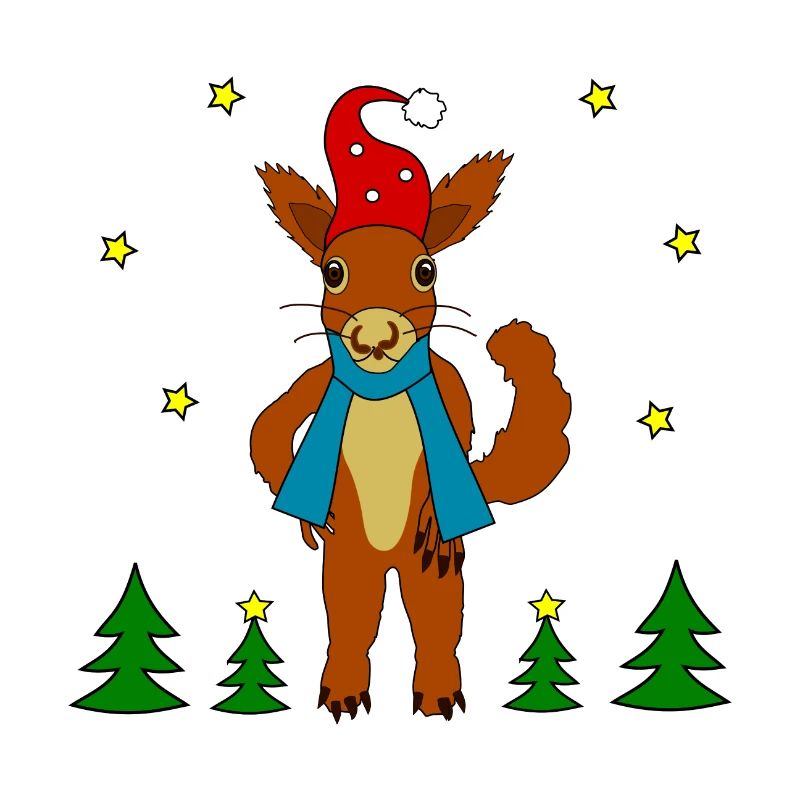 Écureuil de Noël