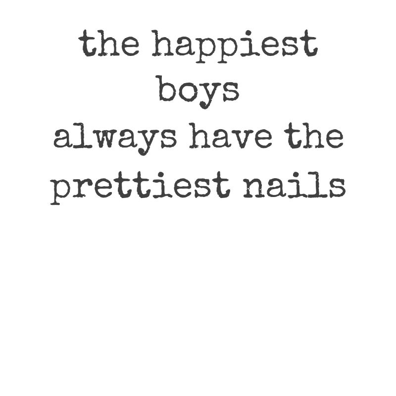Les gars les plus heureux Les plus beaux ongles Nail Tech