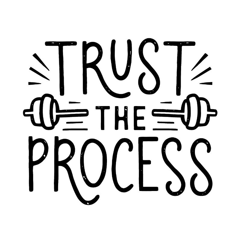Trust the process gym