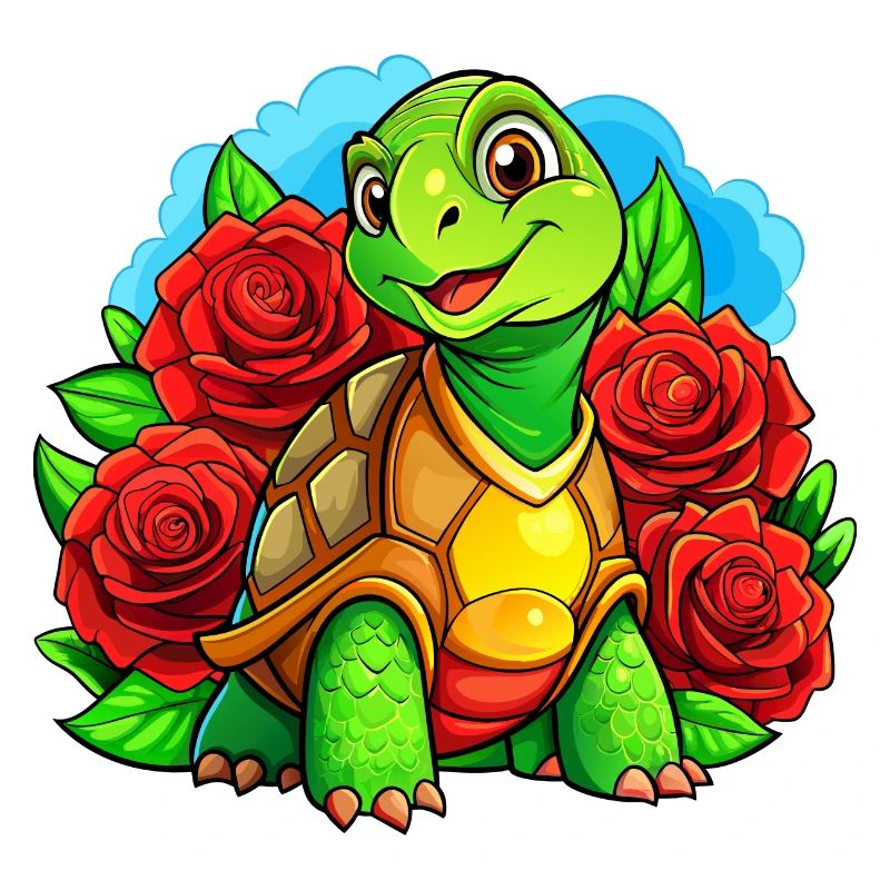 Mega Cute Turtle