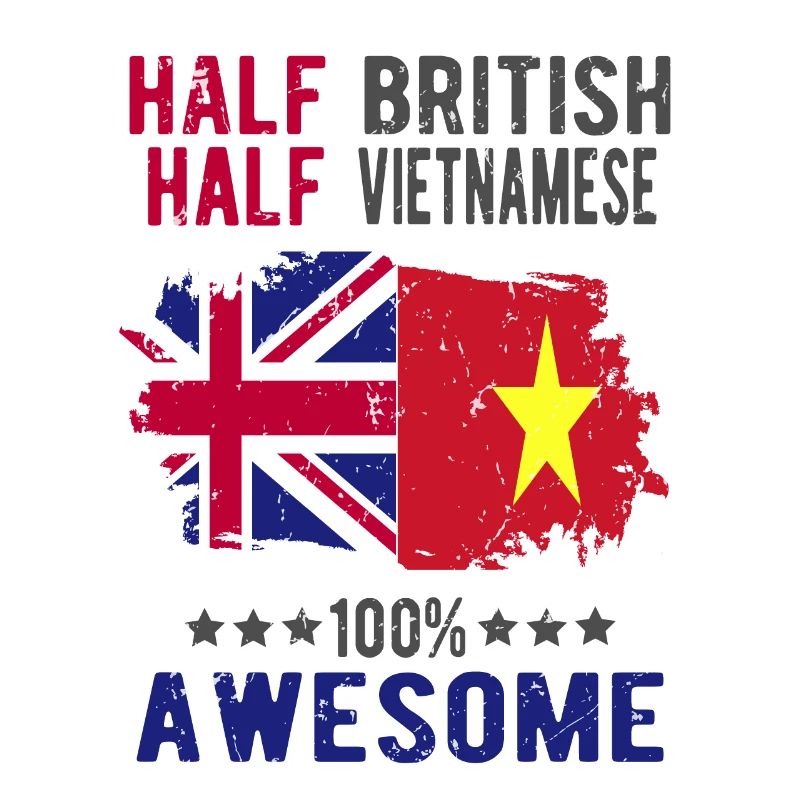 Half British Half Vietnamese