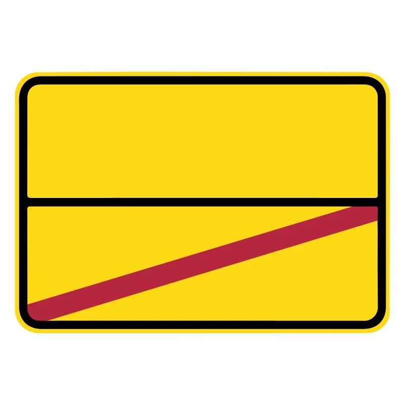 Traffic sign to be personalized with your text