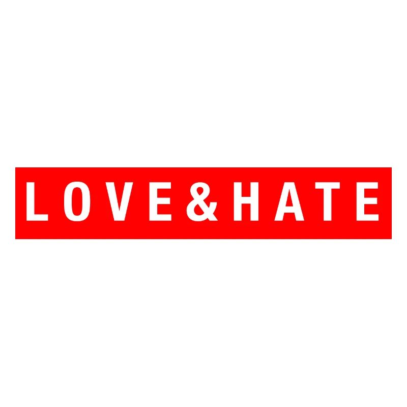 LOVE&HATE (White/Red)