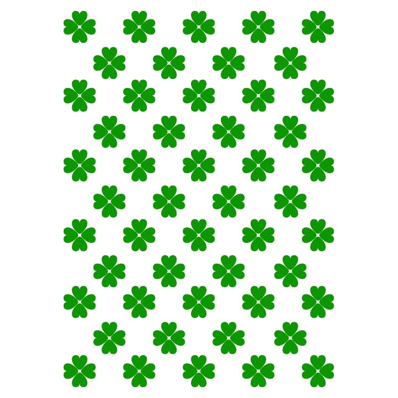 Trèfles de la Saint-Patrick trèfles à quatre feuilles