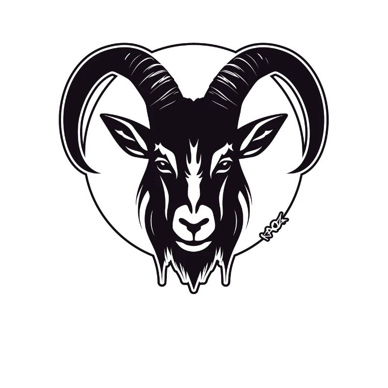 The Shadow Goat, a billy goat