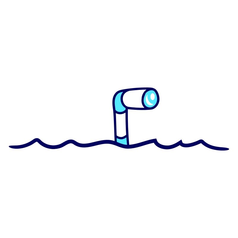 sous-marin eau surface périscope observation plongées