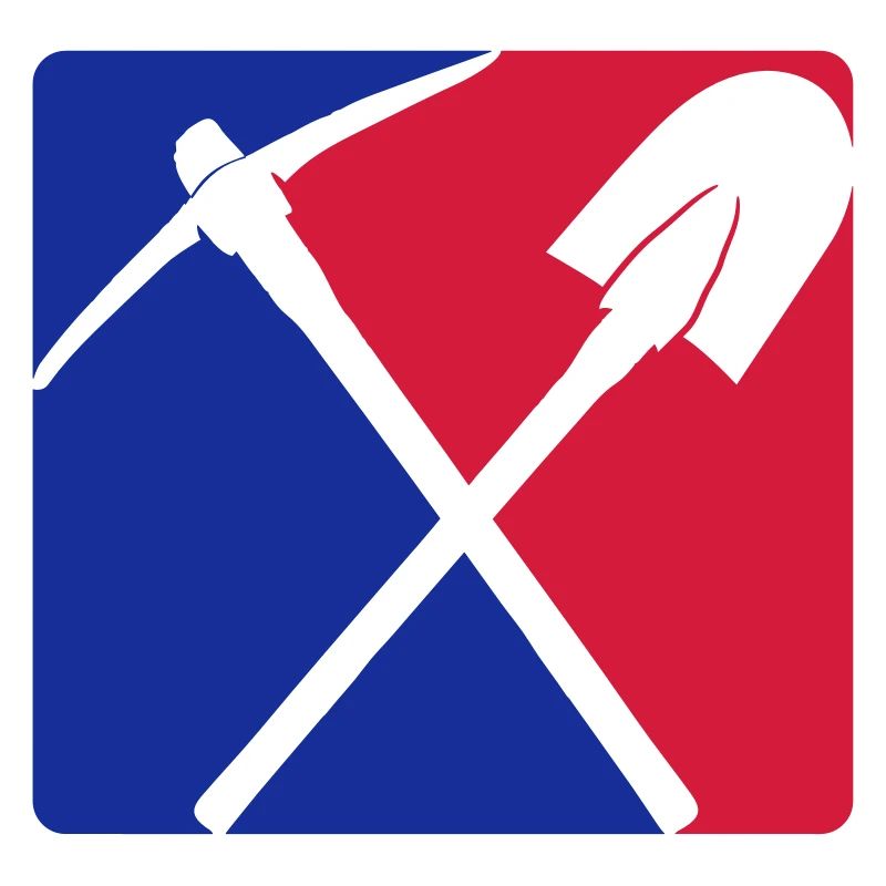 button square duo cross 2 shovel digging shovels p