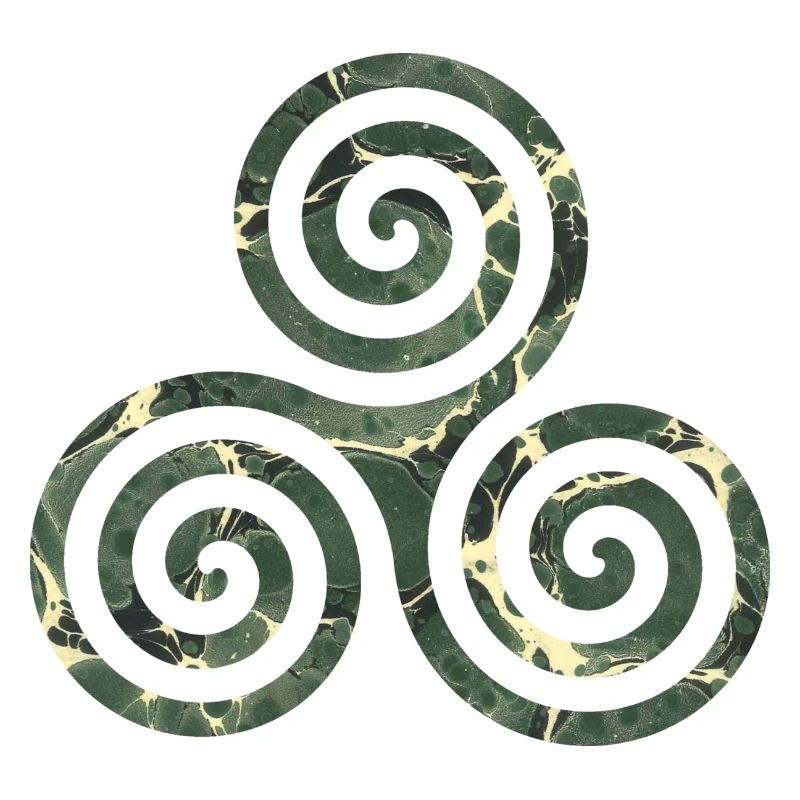 Celtic symbol triskele e 226
