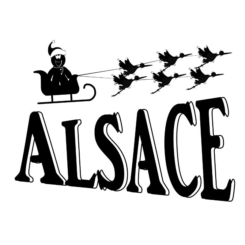 Alsace Christmas Storks