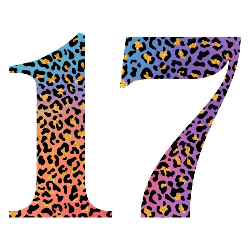 17e anniversaire léopard