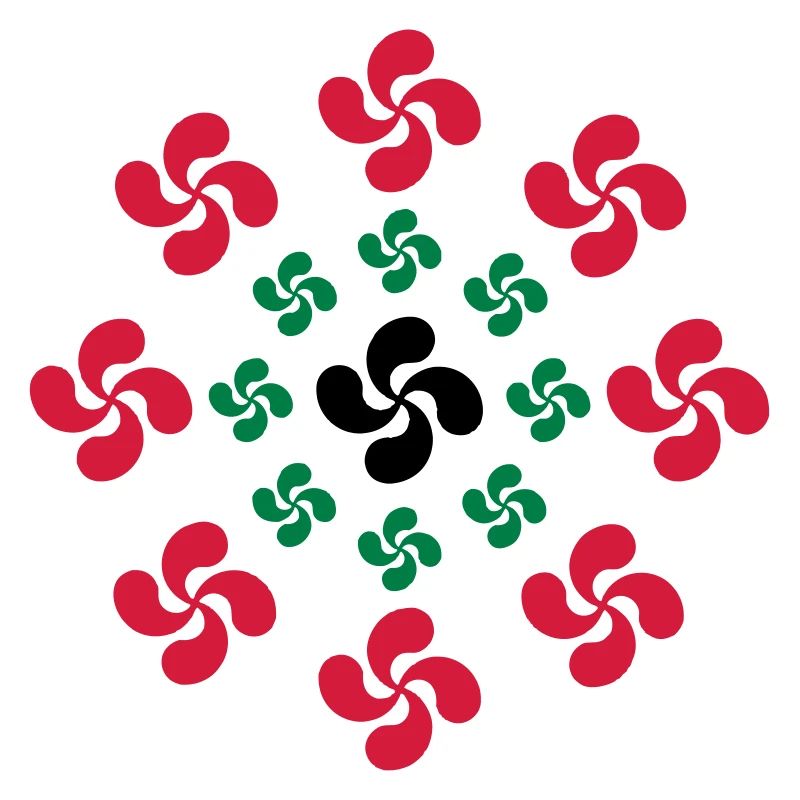 croix basque lauburu
