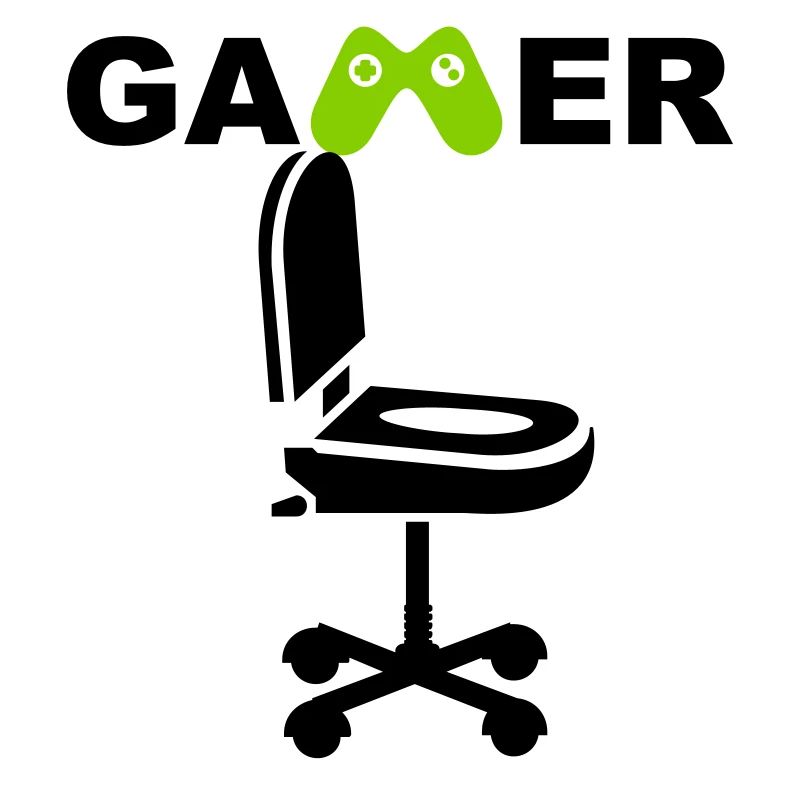 Nerd chaise de bureau de commodité / convinience