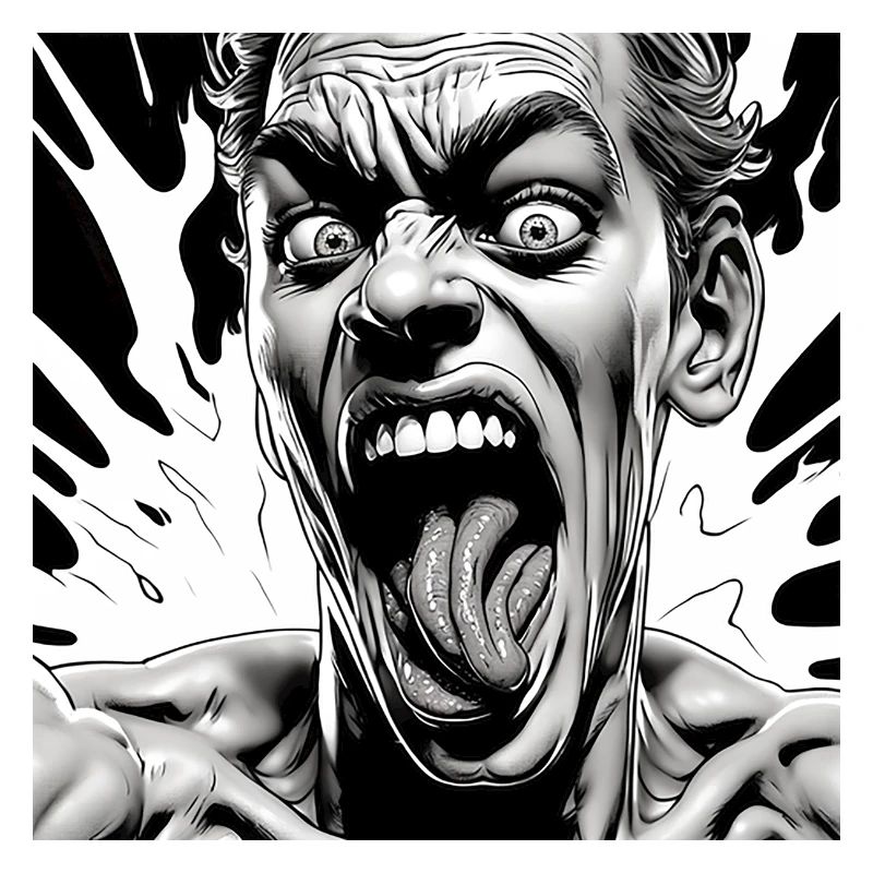 Hallucinated man