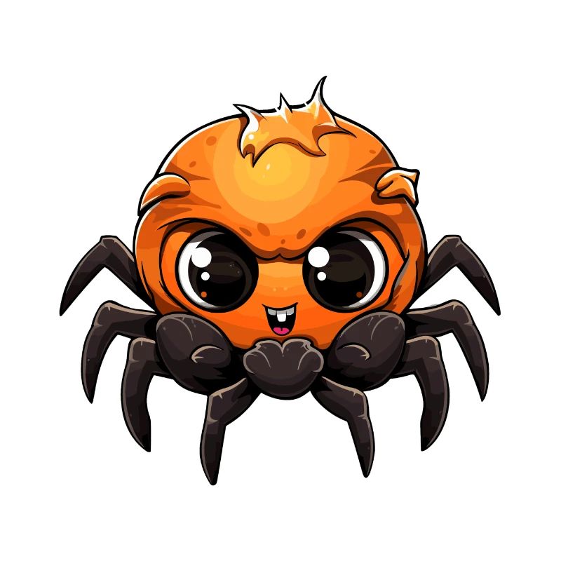 Bébé araignée Halloween Cartoon