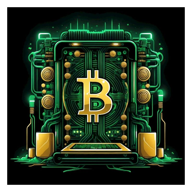 Bitcoin Crypto Crypto à la lune Cadeau CPU