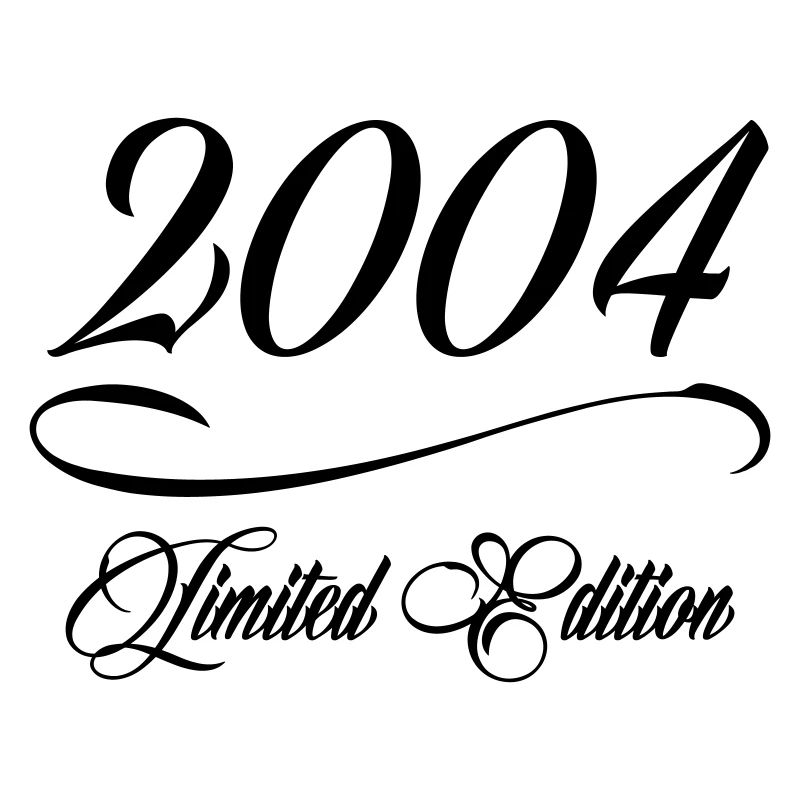 Edition Limitée 2004 - Anniversaire 2004
