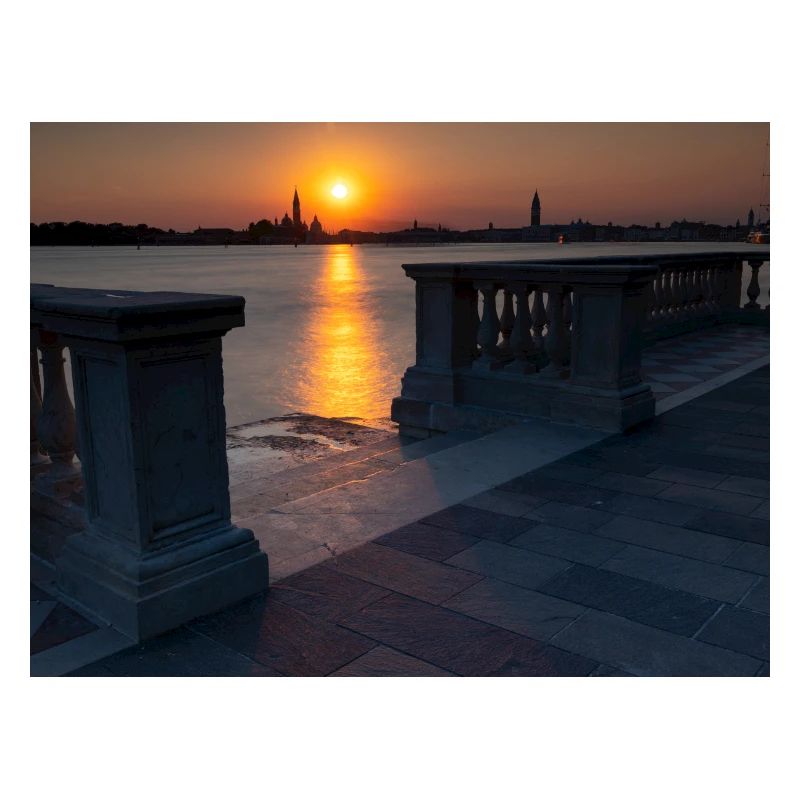 Coucher de soleil à Venise