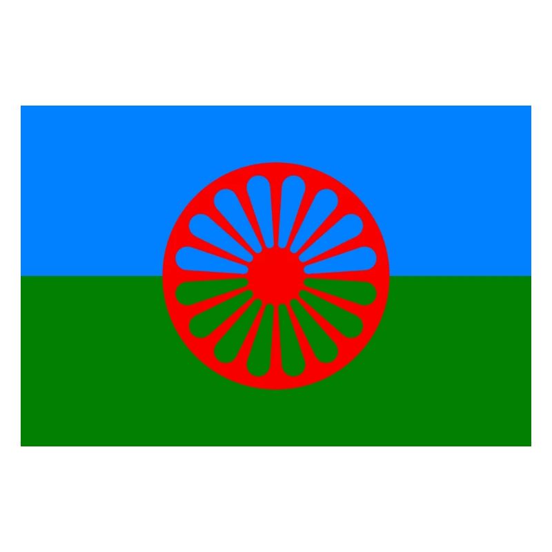 Drapeau du peuple rom