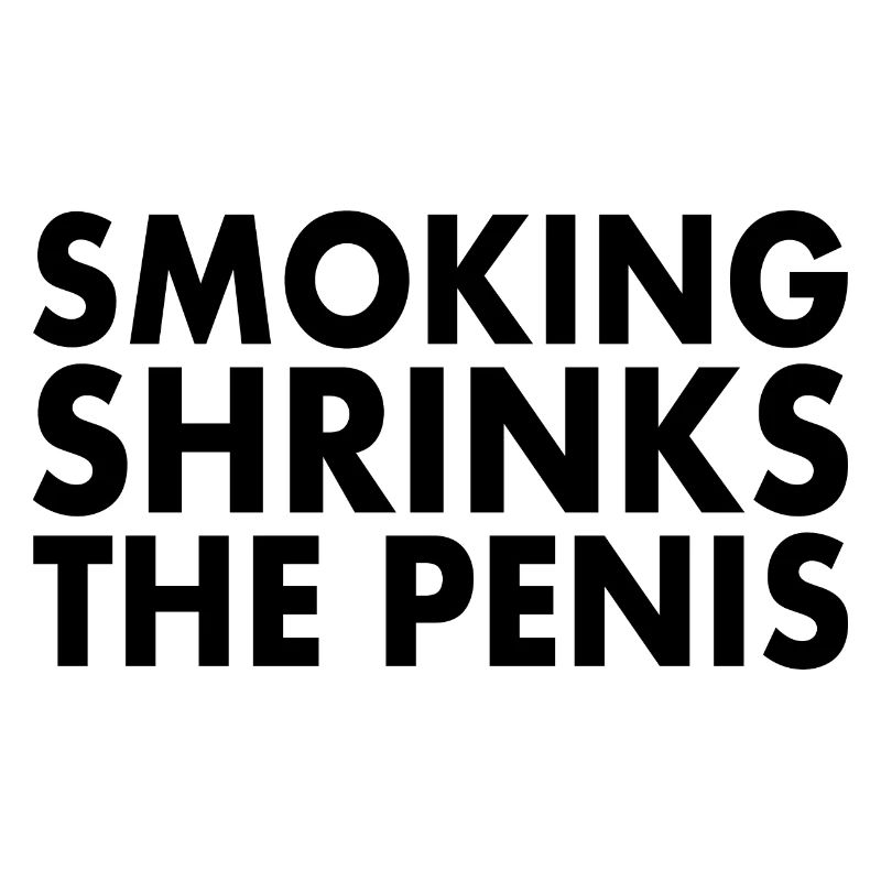 Smoking shrinks the penis