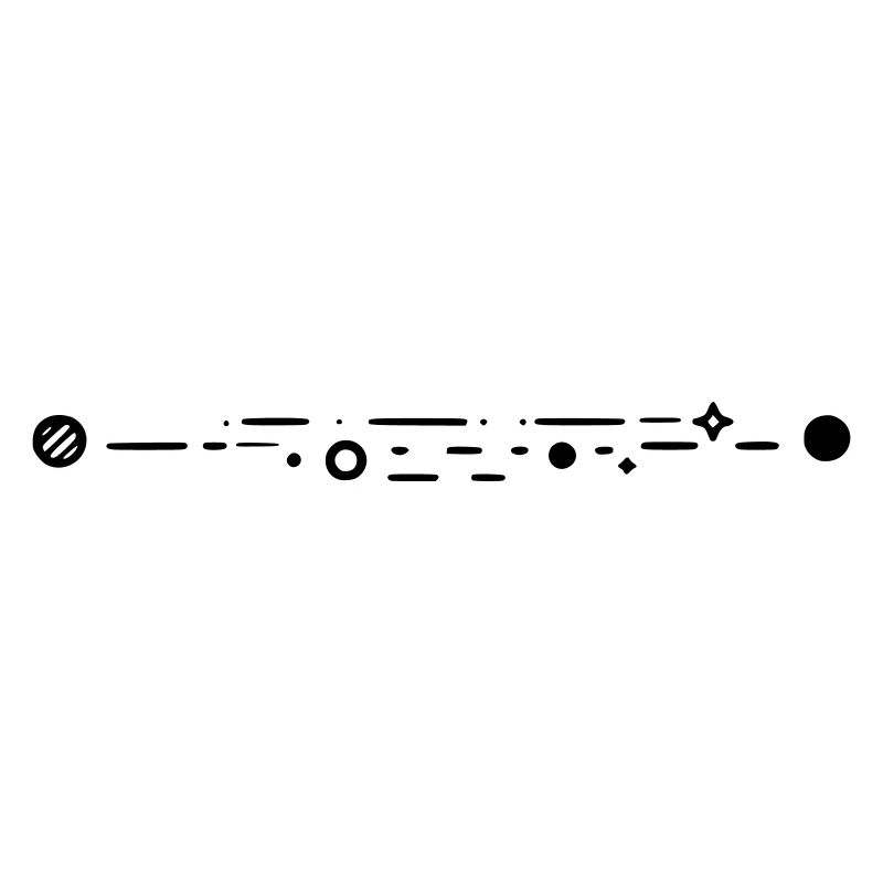 Motif de points de ligne