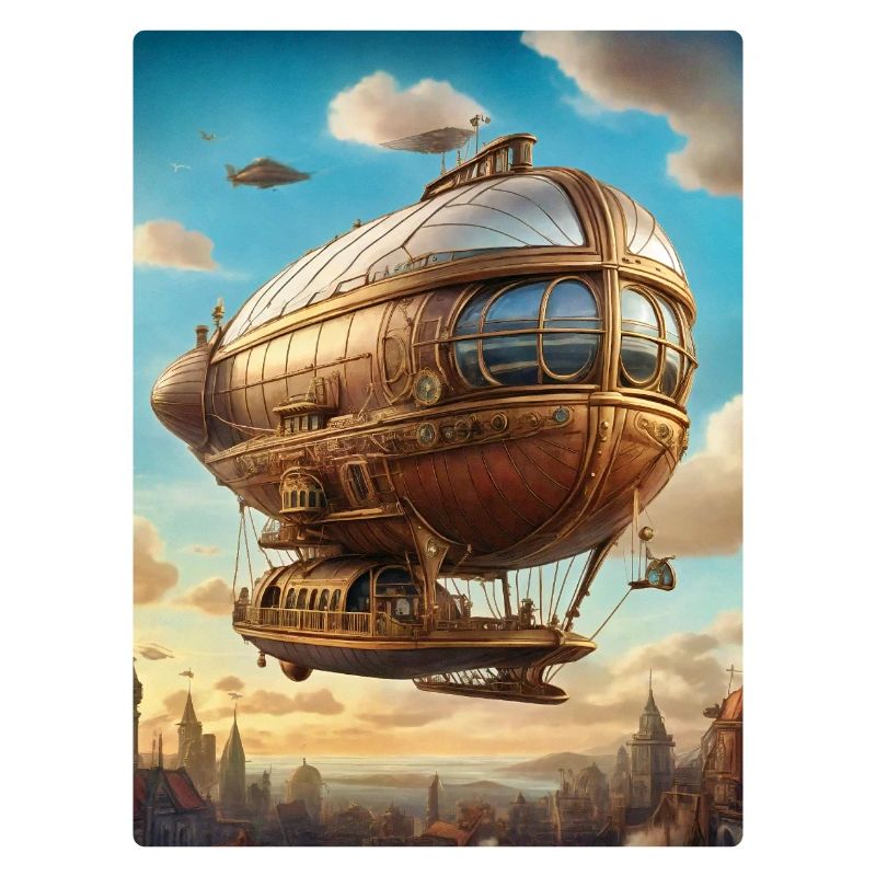 Dirigeable Steampunk 1.7