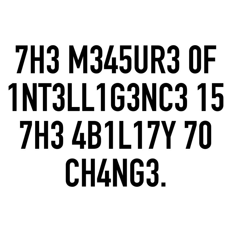 intelligence