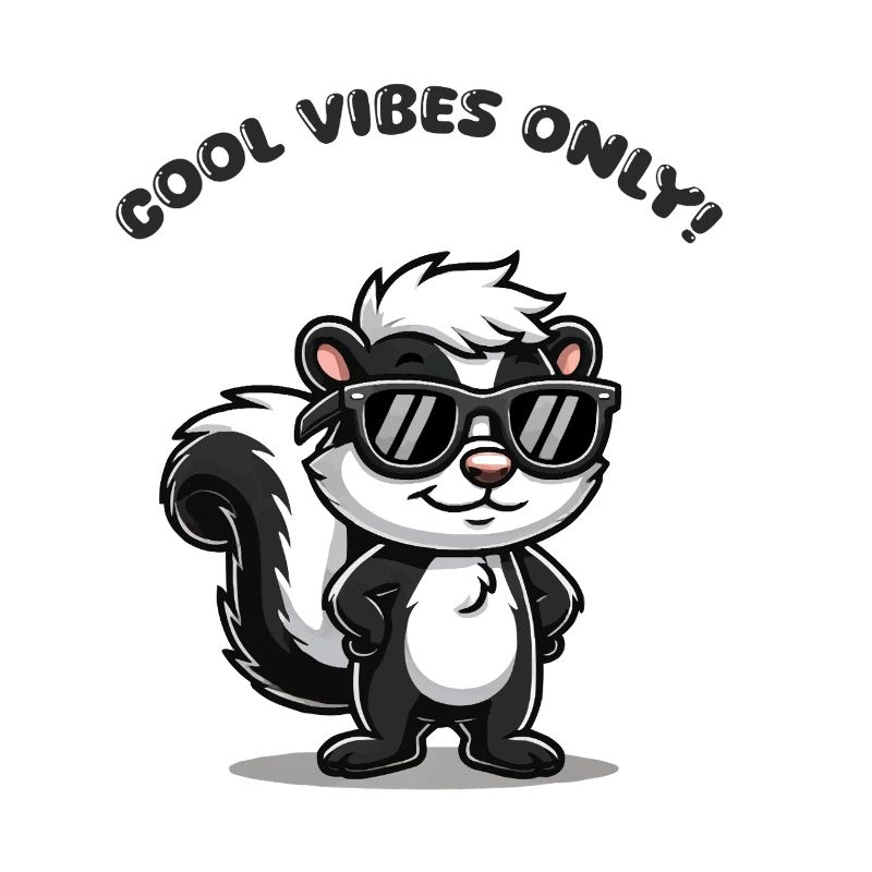 Skunk Comic Cool
