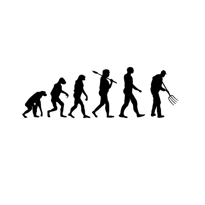 Evolution agriculteur pitchfork