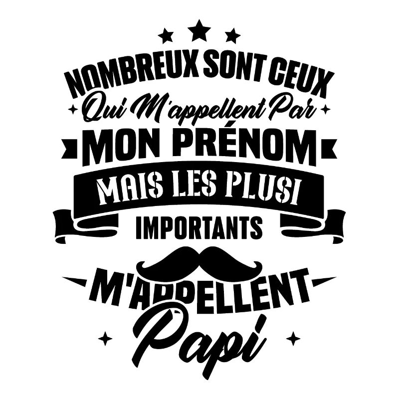 Les plus importants mappellent papi / Cadeau papi