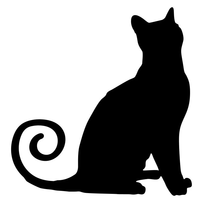 Silhouette de chat