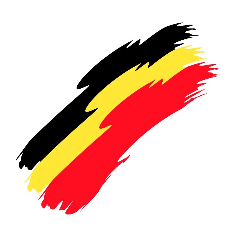 Couleurs du drapeau du drapeau de la Belgique