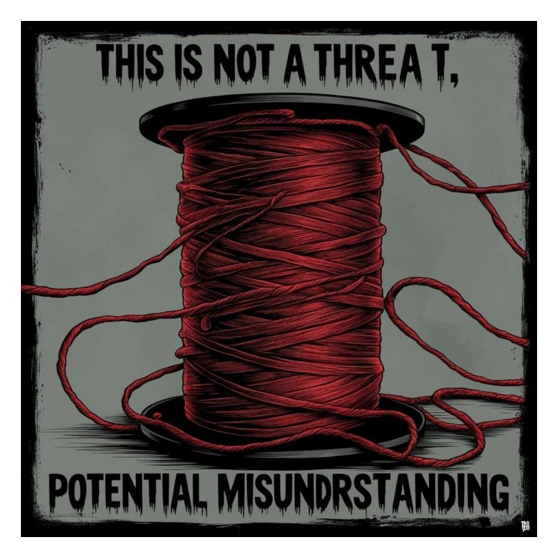 This is not a threat