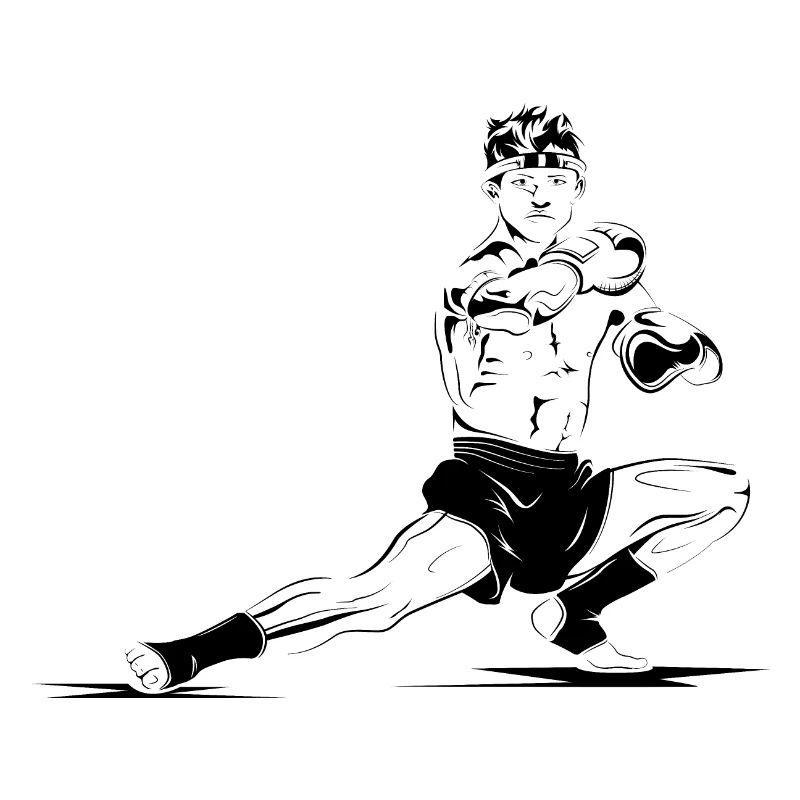 combat de muay thai