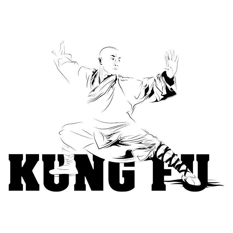 shaolin kungfu master fighter symbol