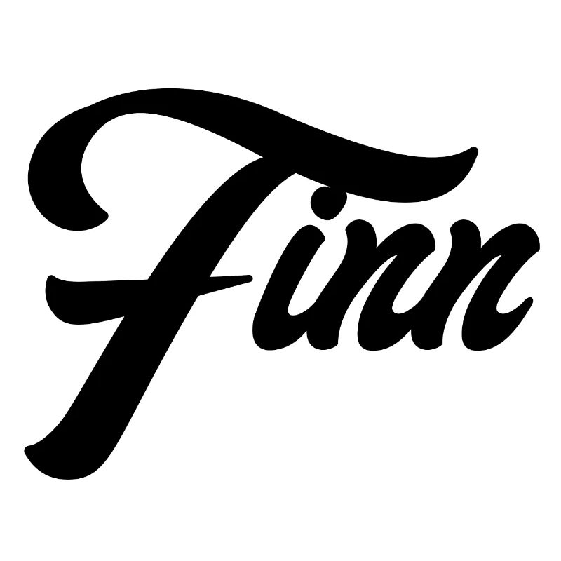 Name Finn geometric pattern on textiles