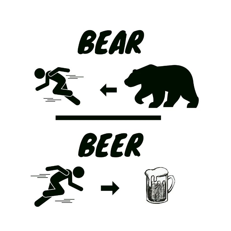 Course face à l’ours puis bière