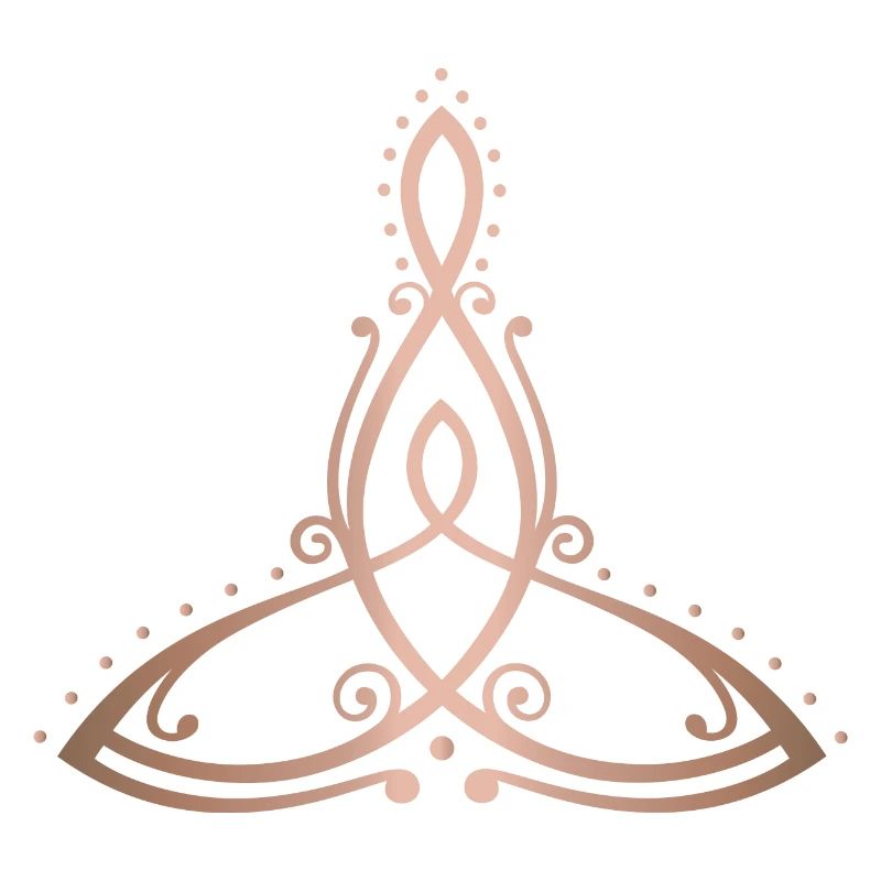 Symbole de la maternité celtique Mère avec enfant