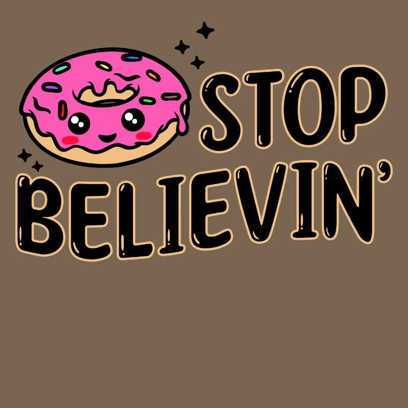 Sweets Snacking Statement Delicious Donut