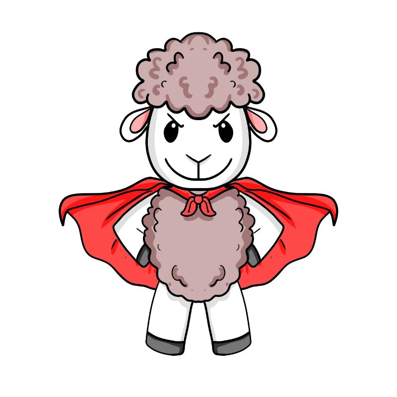 Sheep Superhero