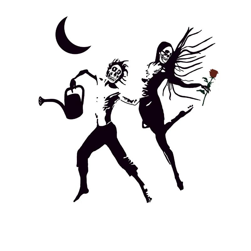 Skeletons Dancing with Love
