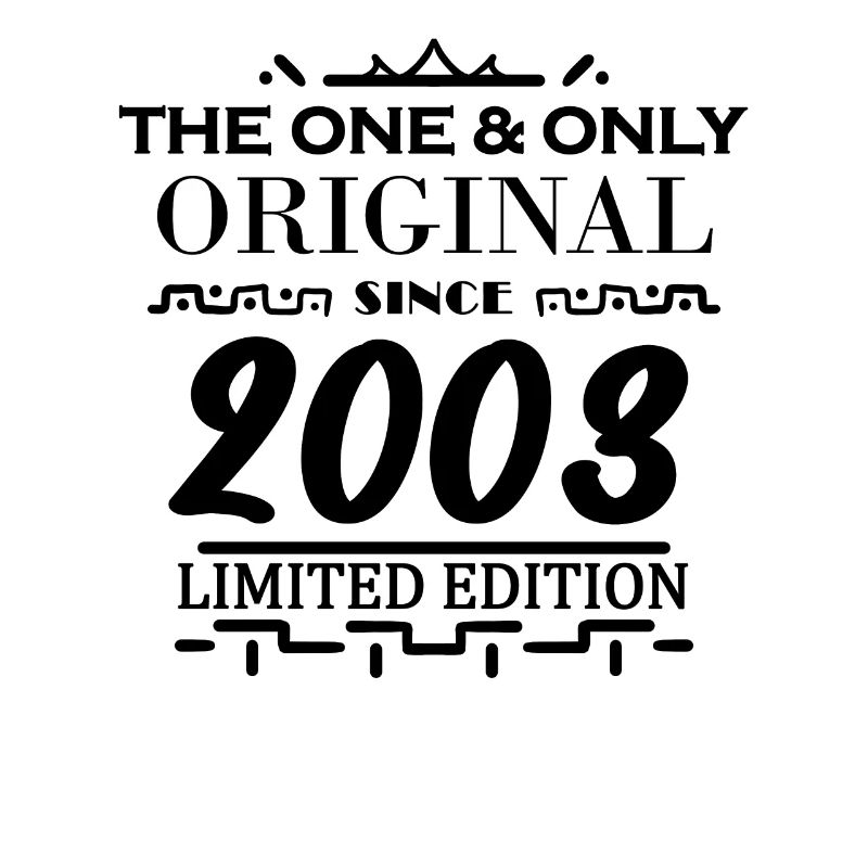 2003 - Année de construction 2003 - Né en 2003
