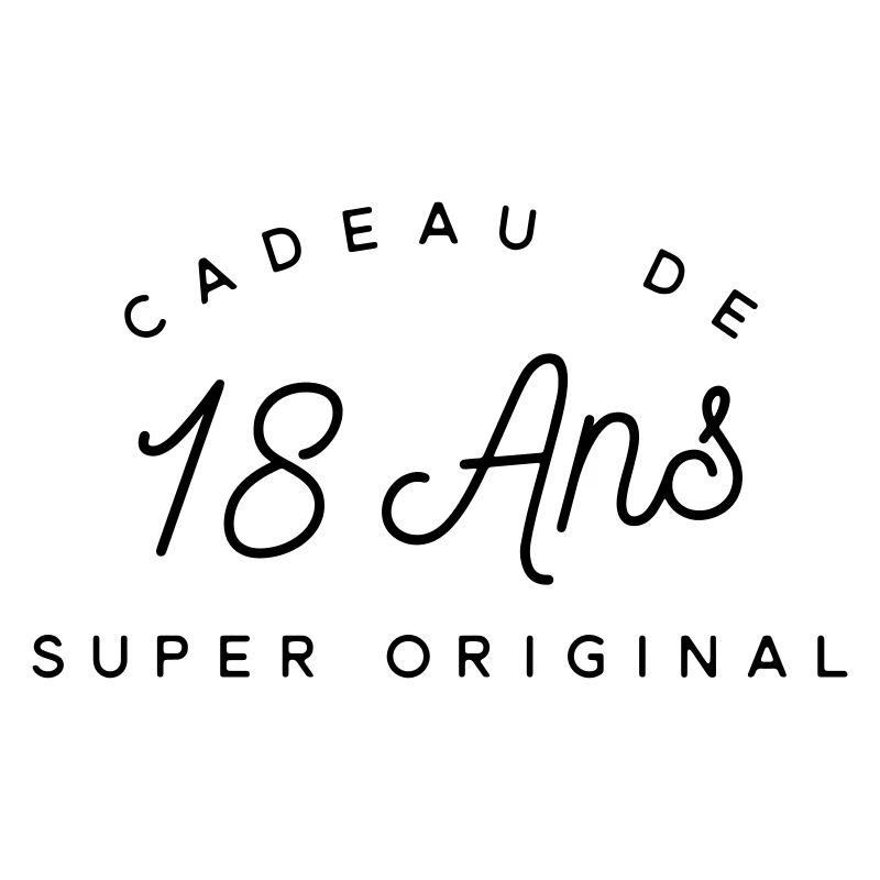 Cadeau 18 ans 