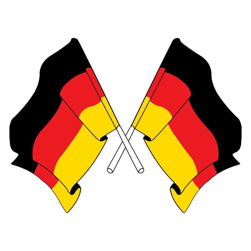 Two flags Germany