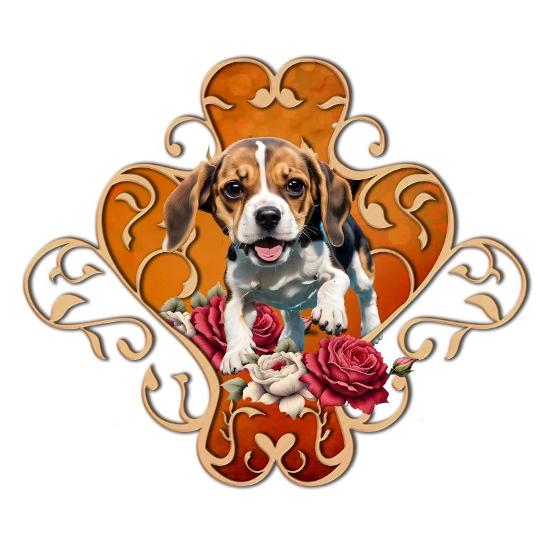 Mignon petit Beagle.