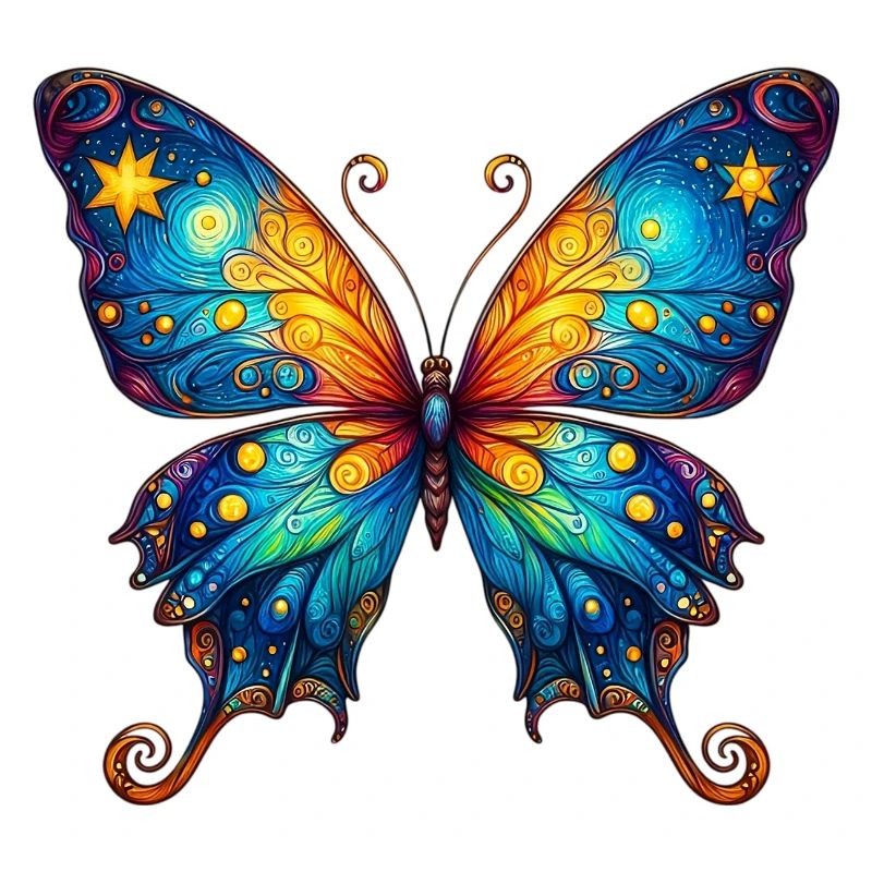 Papillon Van Gogh