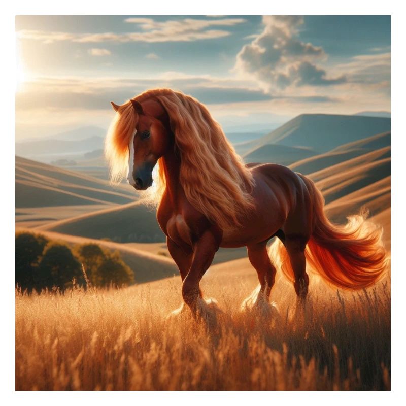 Cheval libre