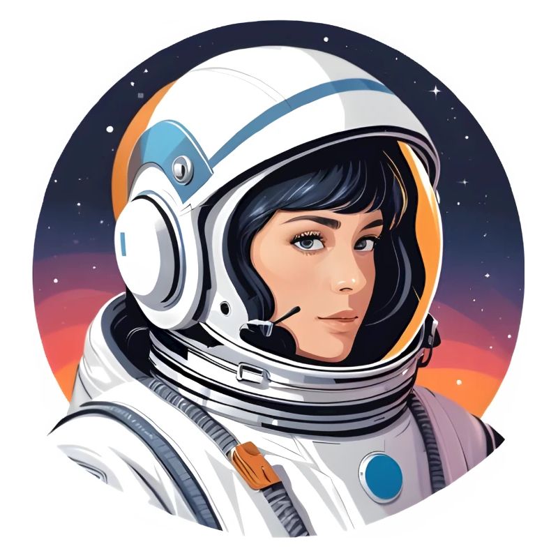 Aventurière Spatiale en Combinaison
